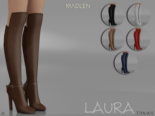 Madlen Laura Boots Short By Mj95 At Tsr Sims 4 Update