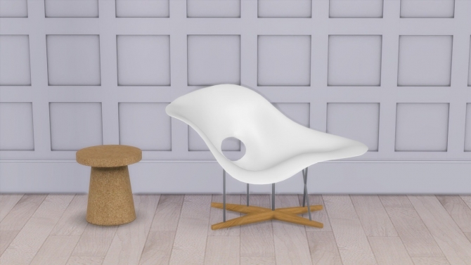 La Chaise lounge chair at Meinkatz Creations » Sims 4 Updates