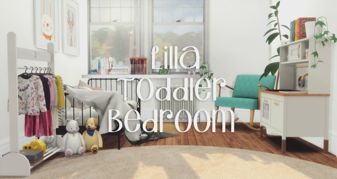 Lilla Toddler Bedroom at Pyszny Design image 1094 670x355 Sims 4 Updates