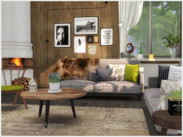 cleo living room sims 4