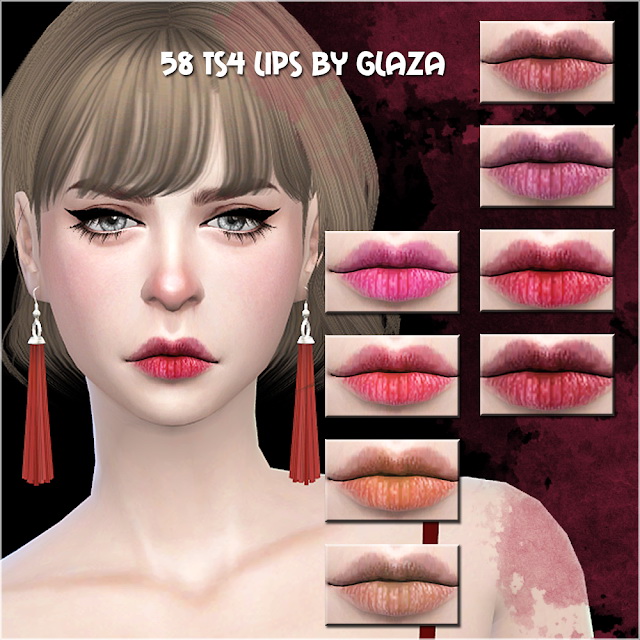 GPME Natural Lips CC03 at GOPPOLS Me » Sims 4 Updates