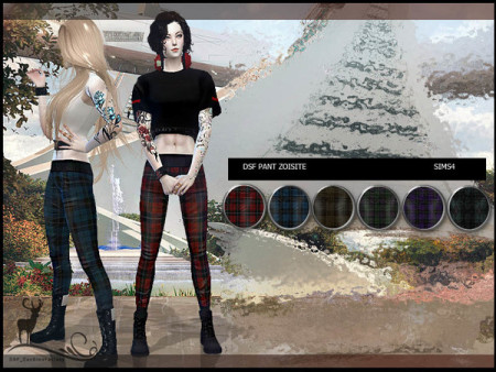 Dsf Pant Zoisite By Dansimsfantasy At Tsr Sims Updates