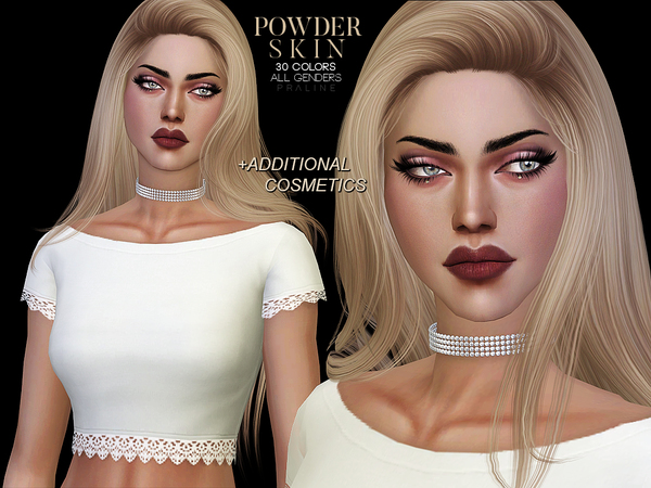 Ps Powder Skin By Pralinesims At Tsr Sims Updates Hot Sex Picture