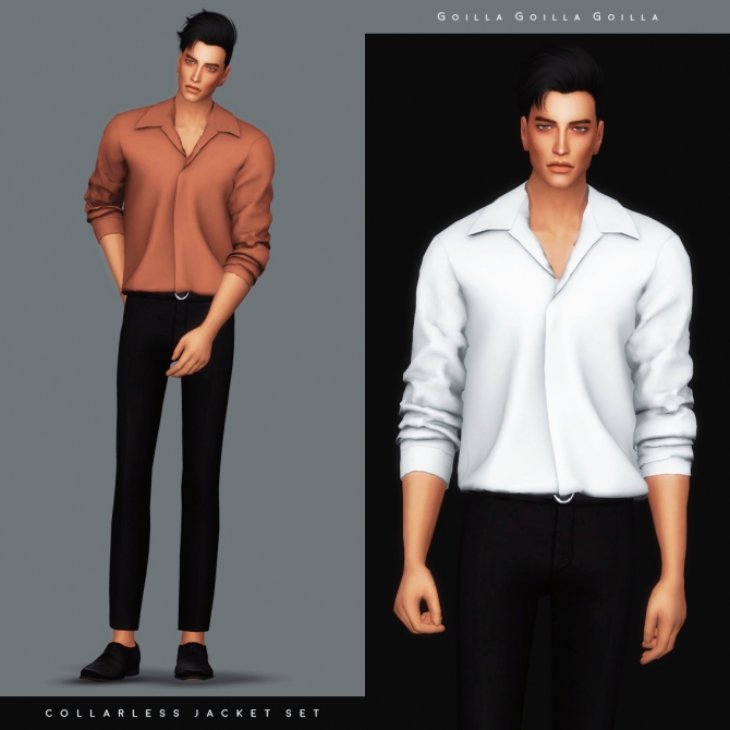 Loose Shirts At Gorilla Sims 4 Updates