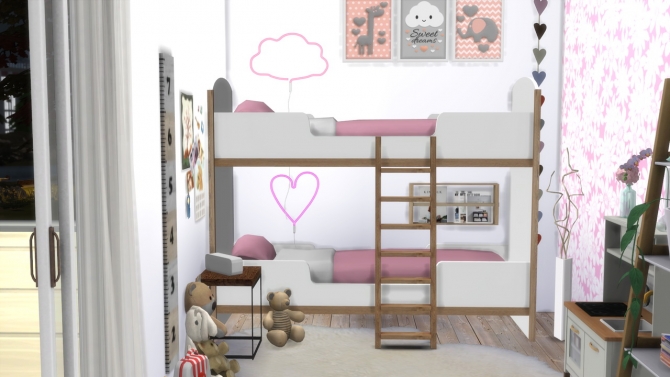 TWIN ROOM Newport at MODELSIMS4 » Sims 4 Updates