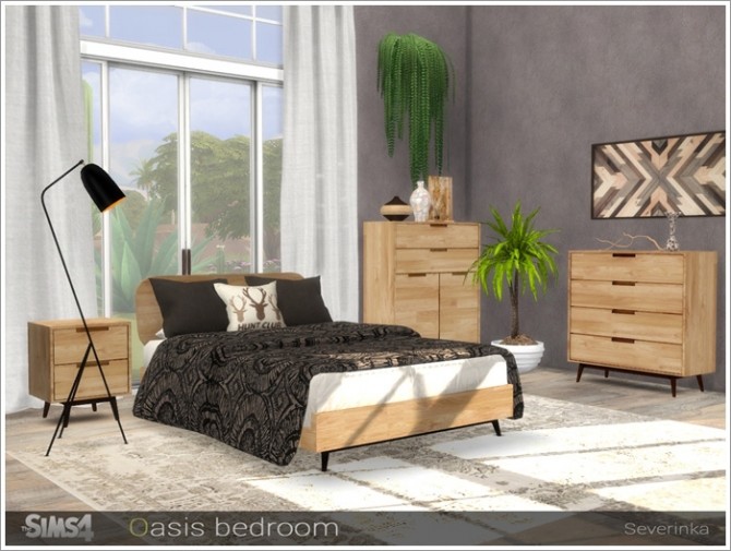 Oasis Bedroom By Severinka At Tsr Sims 4 Updates