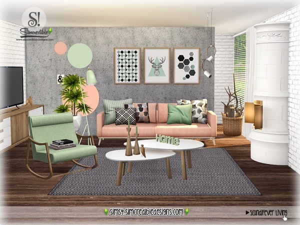 sims 4 living room inspo