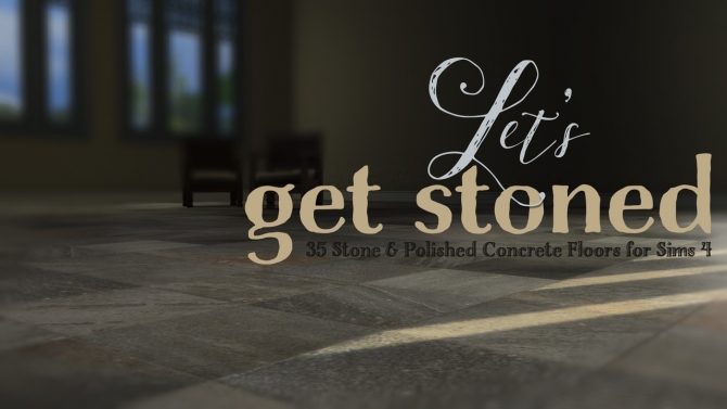 35 Stone And Polished Concrete Floors At B5studio Sims 4 Updates
