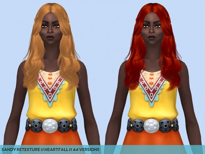 Hair Retextures Part 2 At Heartfall Sims 4 Updates