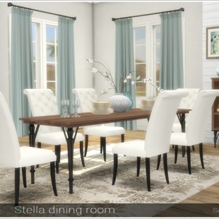 LIVING ROOM Mini Kit At Pierisim Sims 4 Updates