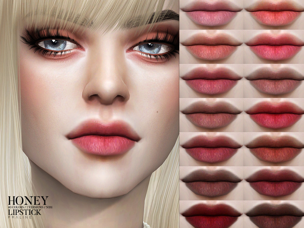 Satin Lipstick N By Pralinesims At Tsr Sims Updat Vrogue Co