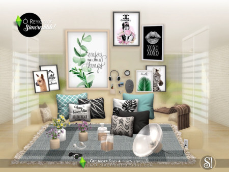 Oh Reykjavik Decor By SIMcredible At TSR Sims 4 Updates