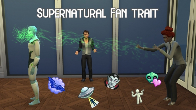 Supernatural Fan Trait by GalaxyVic at Mod The Sims » Sims ...