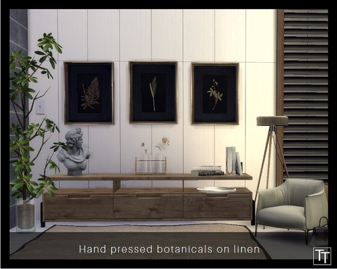Restoration Hardware Wall Art by Tilly Tiger at Blooming Rosy » Sims 4