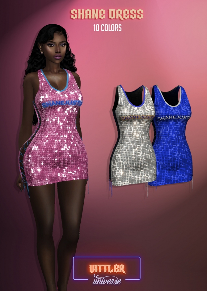 Shane Dress At Vittler Universe Sims 4 Updates 4976