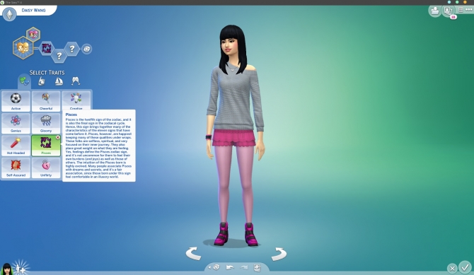 Pisces Custom Trait by StormyWarrior8 at Mod The Sims ...
