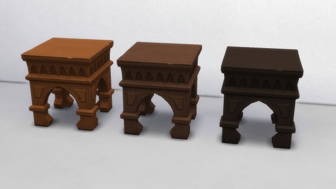 Medieval End Table By Thejim07 At Mod The Sims Sims 4 Updates