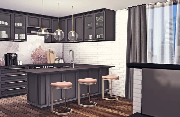 1310 21 Chic Street Apartment By Sooky At Blooming Rosy Sims 4 Updates