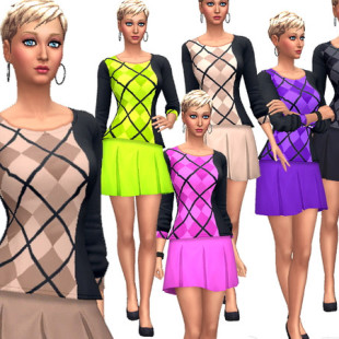 Juliana Dress By Lillka At TSR Sims 4 Updates