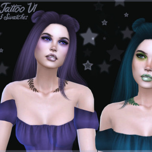 Elianor Chest Tattoo N By Pralinesims At Tsr Sims Updates