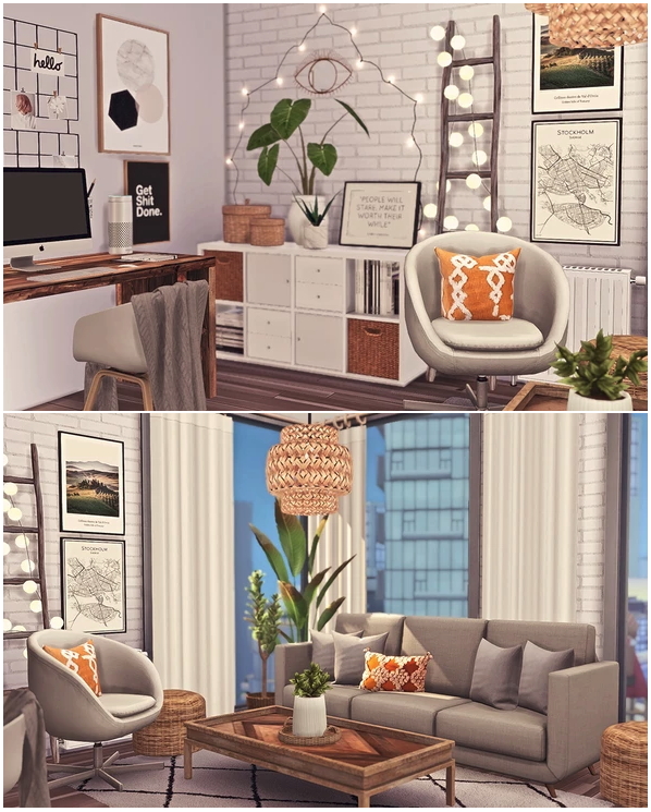 1312 21 Chic Street Apartment By Sooky At Blooming Rosy Sims 4 Updates