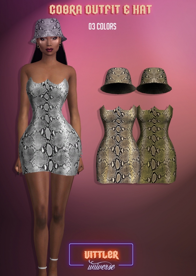 Cobra Outfit At Vittler Universe Sims 4 Updates 4288
