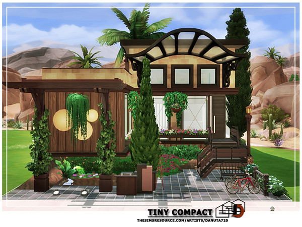 Tiny Compact House By Danuta720 At Tsr Sims 4 Updates