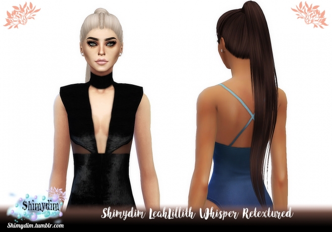 Leahlillith Whisper Hair Retexture Naturals Unnaturals At Shimydim