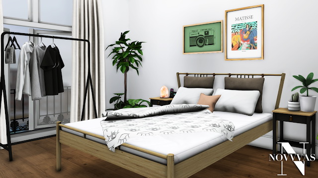 Bedroom Set At Novvvas Sims 4 Updates