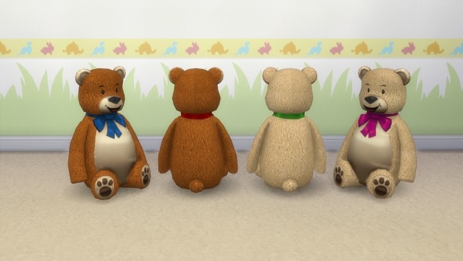 Teddy Bear By Hippy70 At Mod The Sims Sims 4 Updates