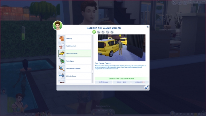 sims mod career driver sweetiepie law neia sims4downloads sims4updates