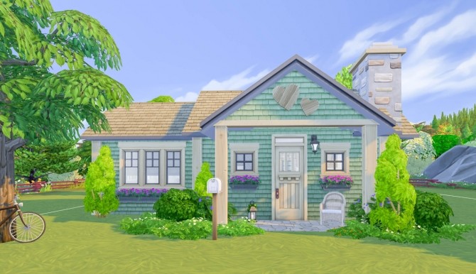 The Compact Craftsman House At Simplistic Sims 4 Updates