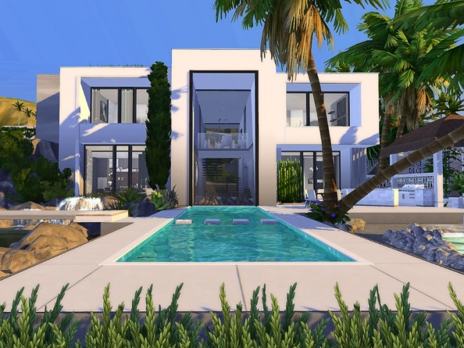 Luxury Villa No Cc By Sarinasims At Tsr Sims 4 Updates