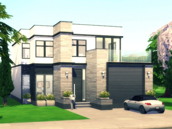 Modern Family Home By Summerr Plays At Tsr Sims 4 Updates