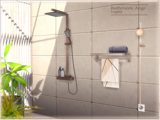 Angi Bathroom By Ung999 At TSR Sims 4 Updates