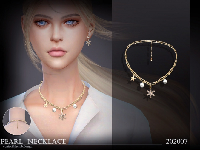 Necklace 202007 By S Club Ll At Tsr Sims 4 Updates
