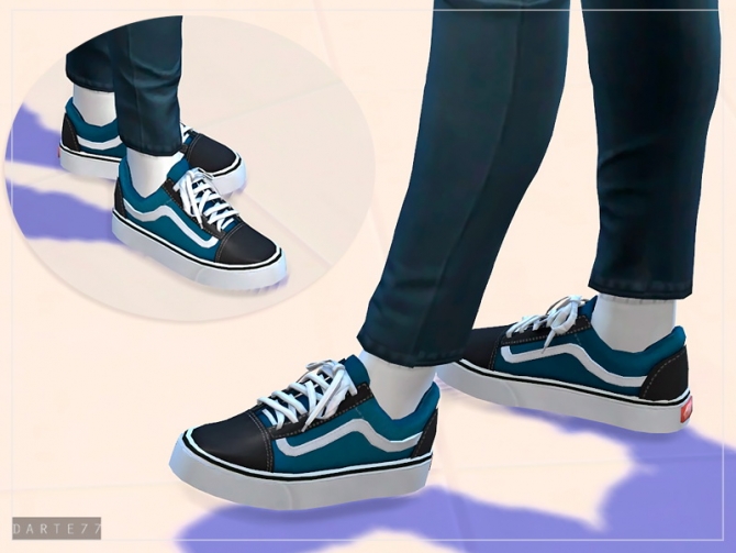 Vans Old Skool For Females by Darte77 at TSR » Sims 4 Updates