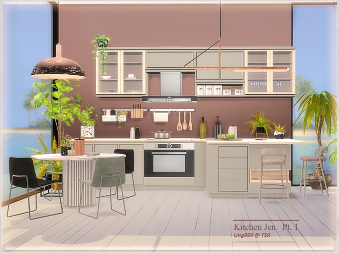 Kitchen Jen Part 1 by ung999 at TSR » Sims 4 Updates
