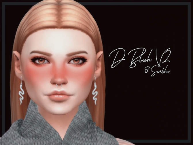 D Blush V2 by Reevaly at TSR » Sims 4 Updates