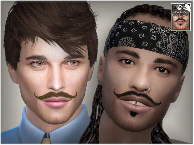 Sims 4 moustache downloads » Sims 4 Updates