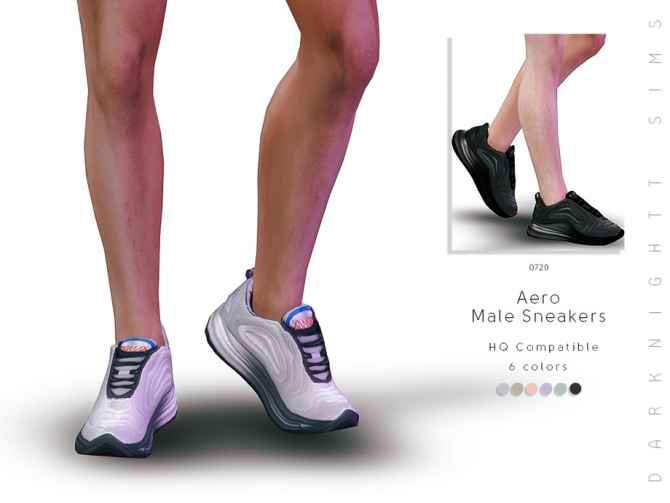 Aero Male Sneakers By Darknightt At Tsr Sims 4 Updates