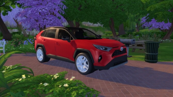 Toyota RAV4 at LorySims » Sims 4 Updates