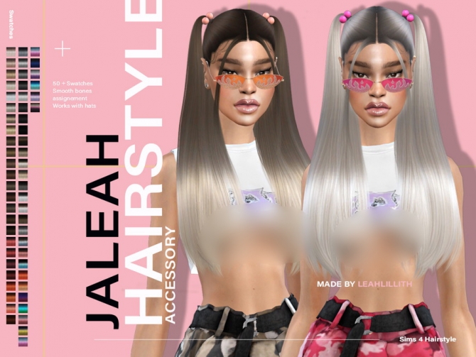 Jaleah Hairstyle By LeahLillith At TSR Sims 4 Updates