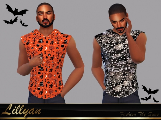 T-shirt Derik by LYLLYAN at TSR » Sims 4 Updates