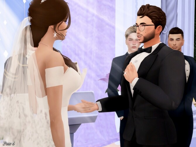 Wedding ceremony Pose Pack by Beto_ae0 at TSR » Sims 4 Updates