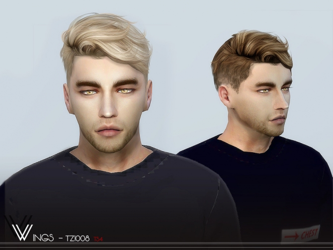 WINGS TZ1008 Hair By Wingssims At TSR Sims 4 Updates