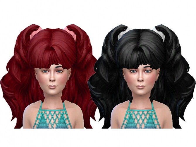 Short hair converted for toddlers at Trudie55 » Sims 4 Updates