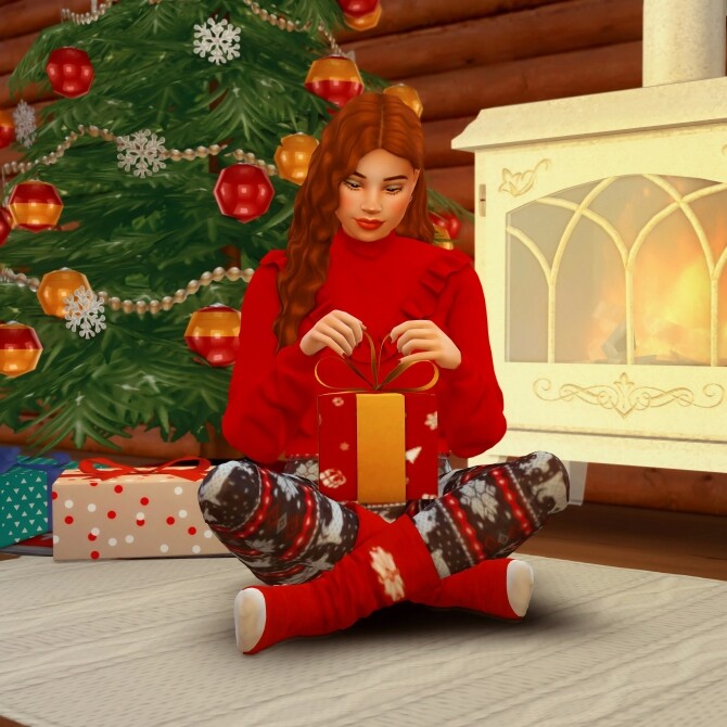 Alone On Christmas Pose Pack At Katverse Sims 4 Updates