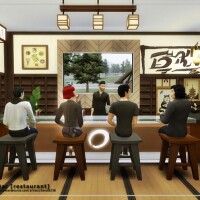 restaurant sims sushi danuta720 tsr bar