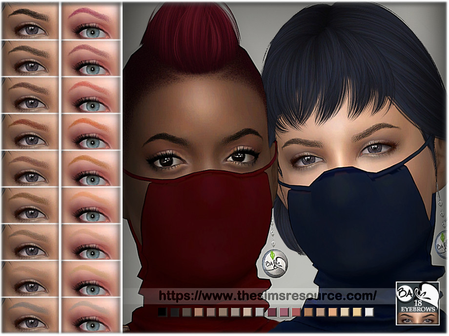 Eyebrows 18 By BAkalia At TSR Sims 4 Updates